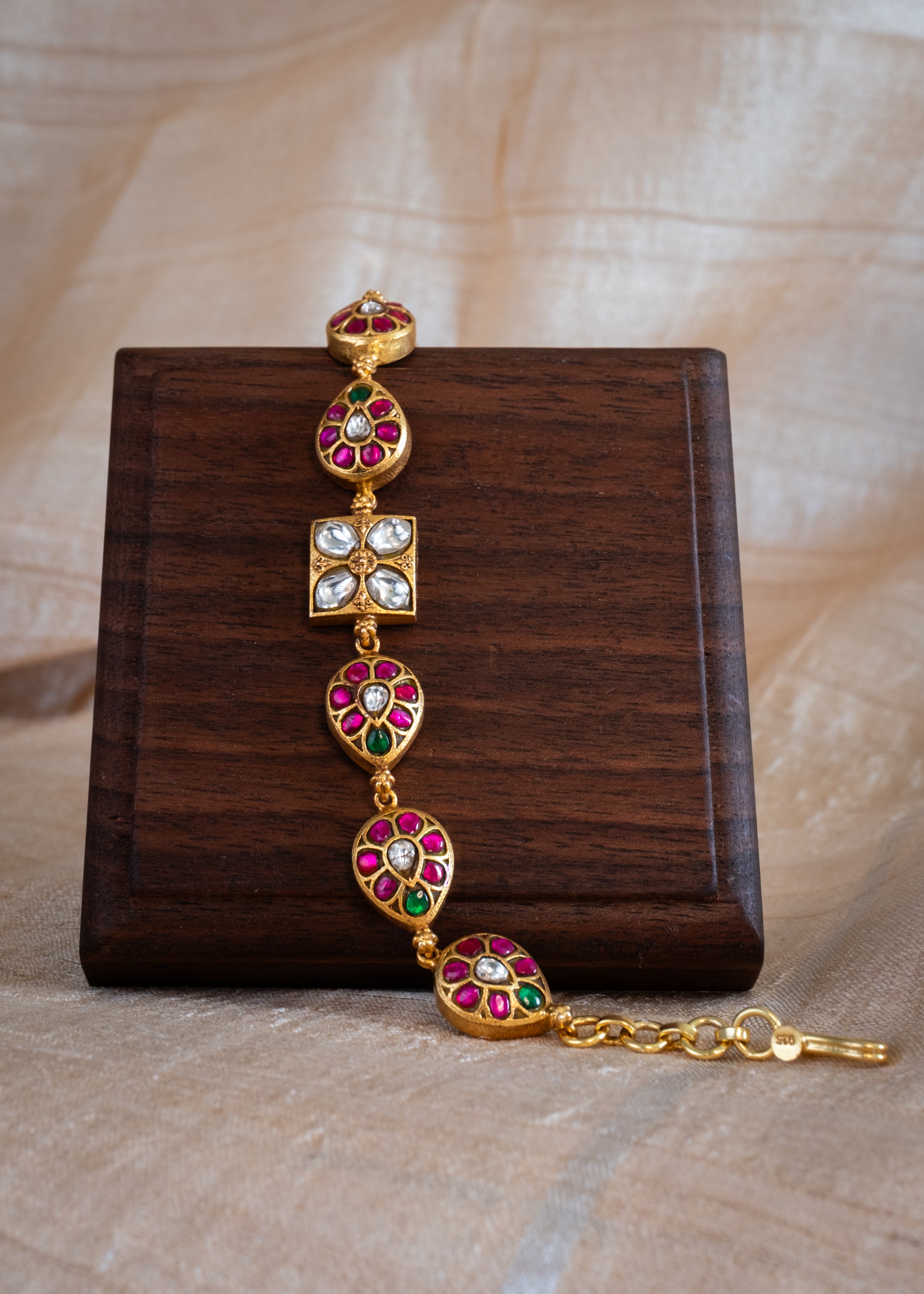 Vara Bracelet - gold plated 925 sterling silver bracelet from Kanaka Collection by The Loving Good