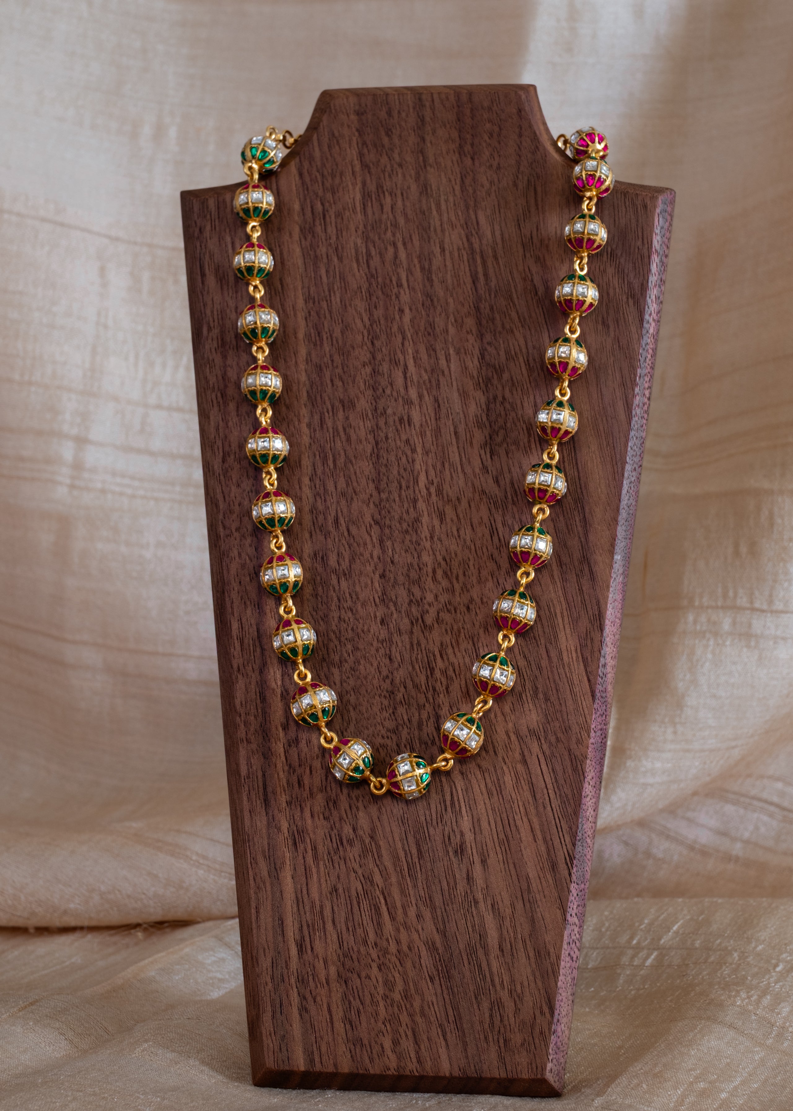 Kumuda Necklaces - gold plated 925 sterling silver lotus necklace from Kanaka Collection - view 10 by The Loving Good