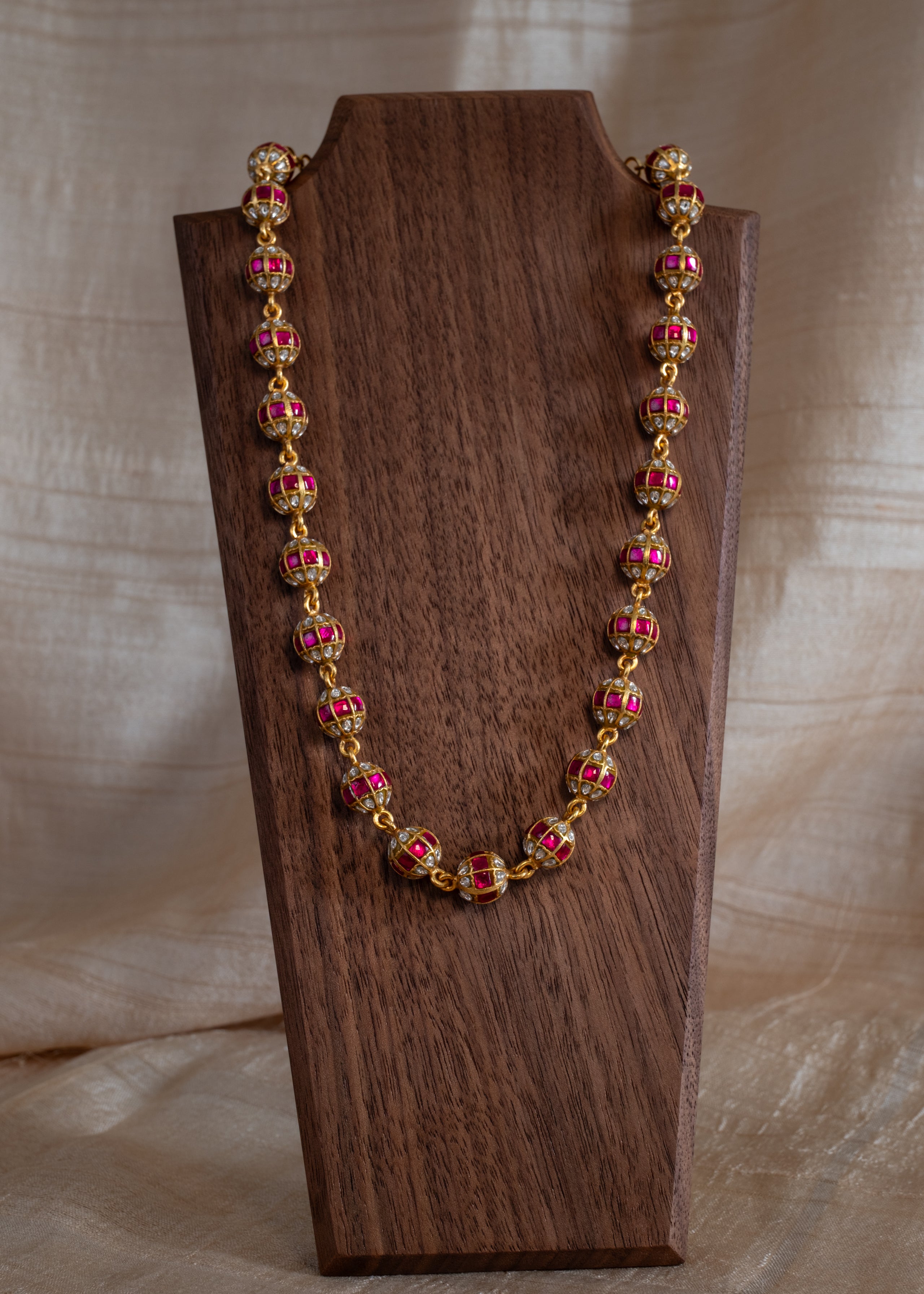 Kumuda Necklaces - gold plated 925 sterling silver lotus necklace from Kanaka Collection - view 9 by The Loving Good