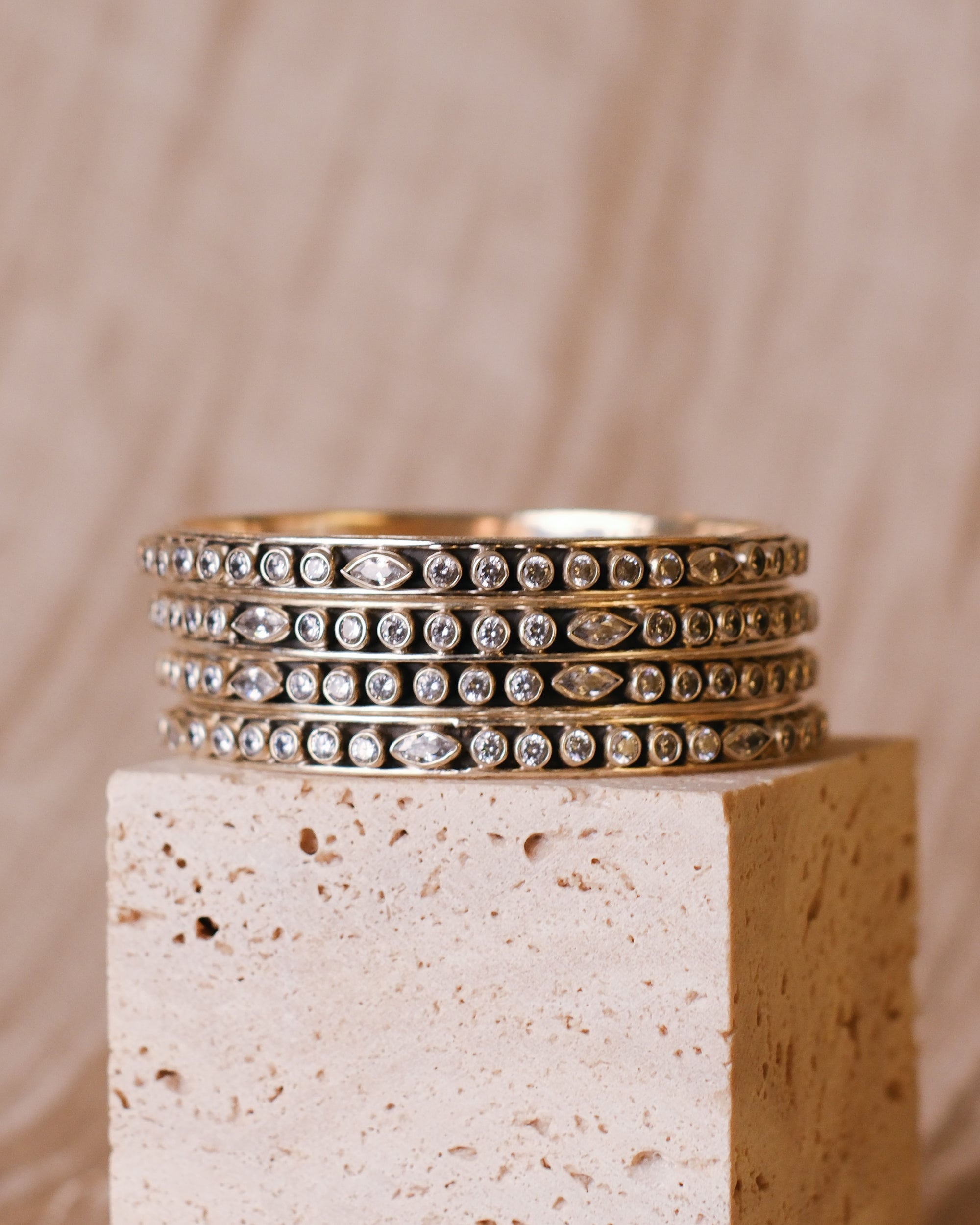 Raaya Silver Bangles