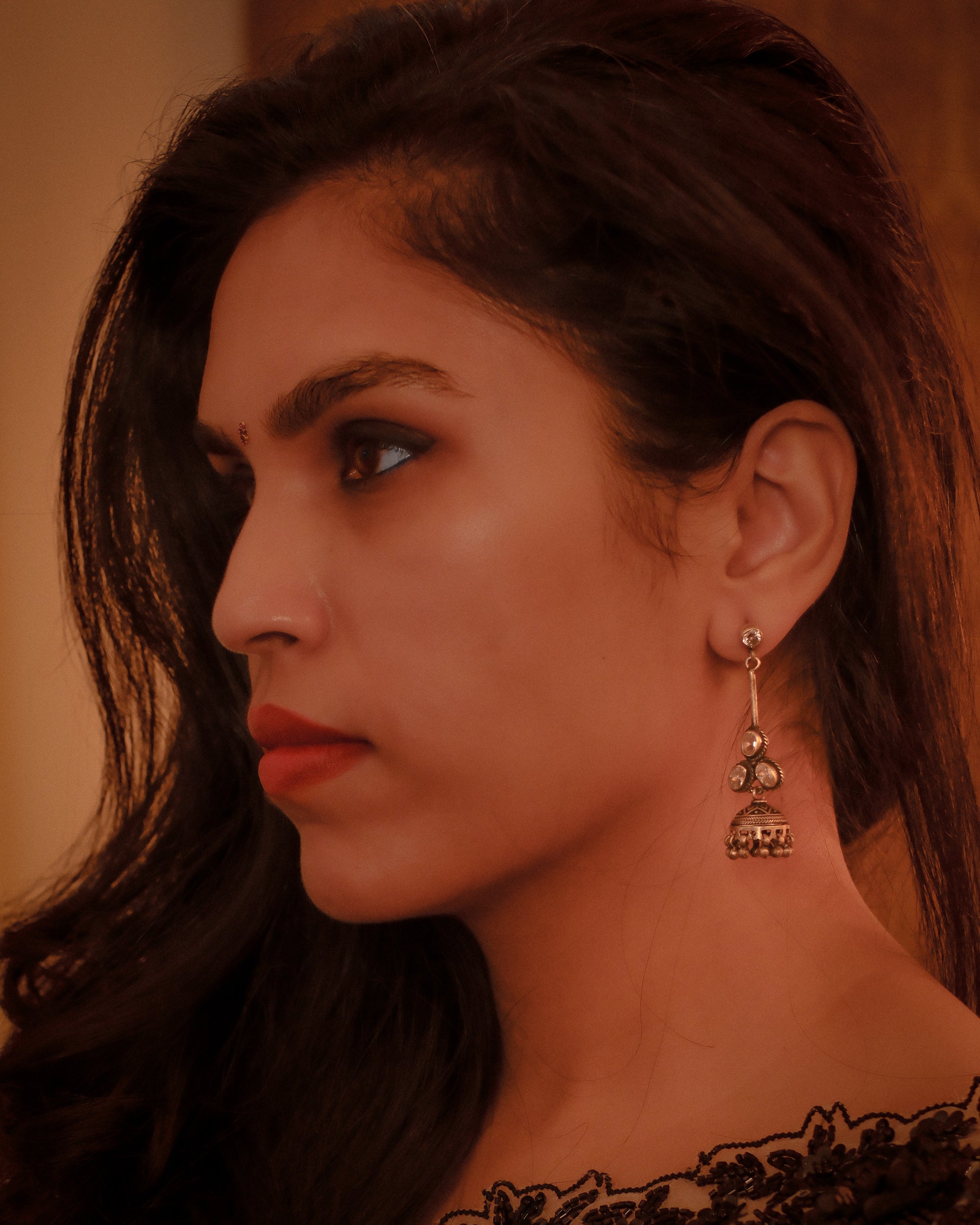 Long Dangle Jhumkas