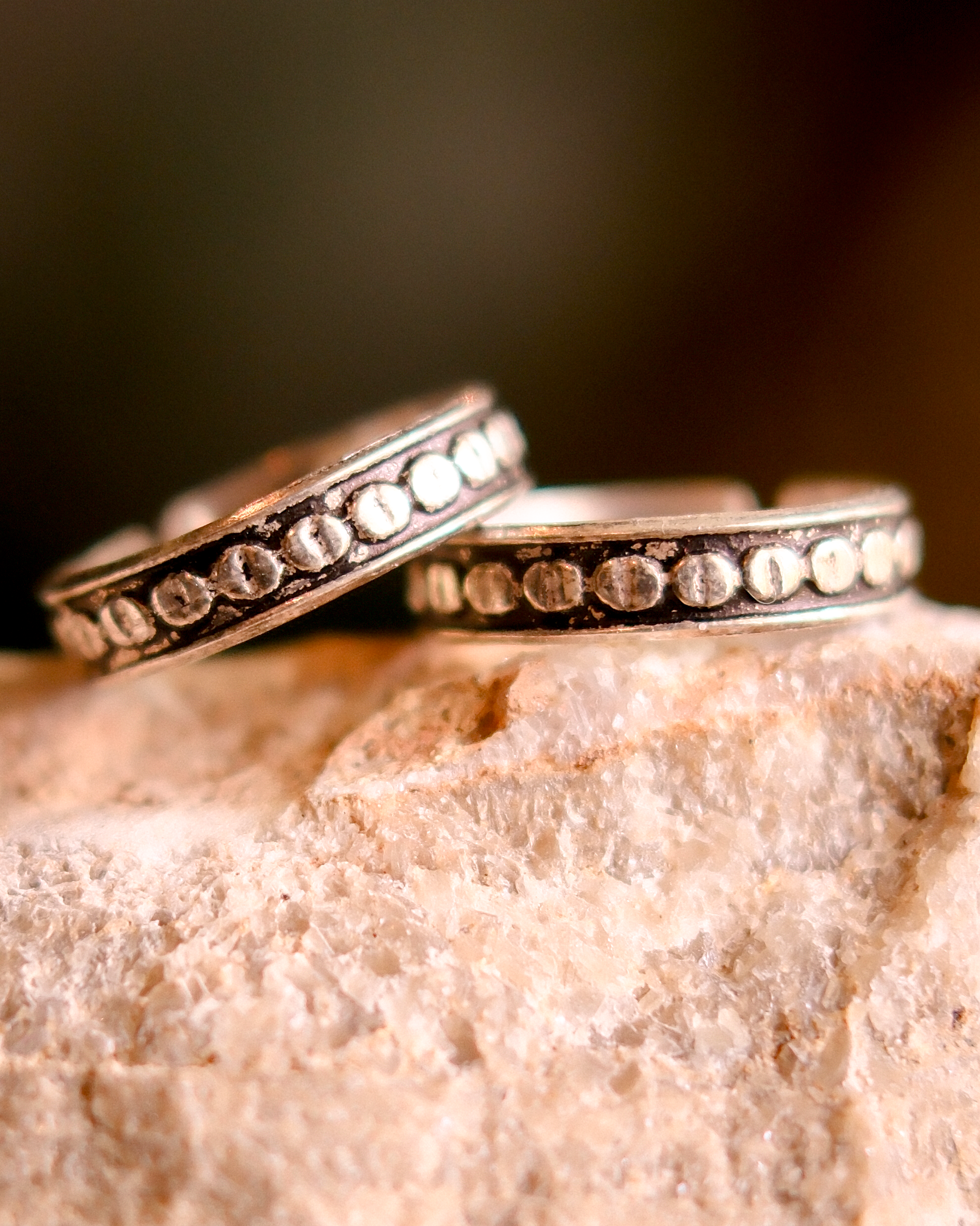 Mandala Toe Ring