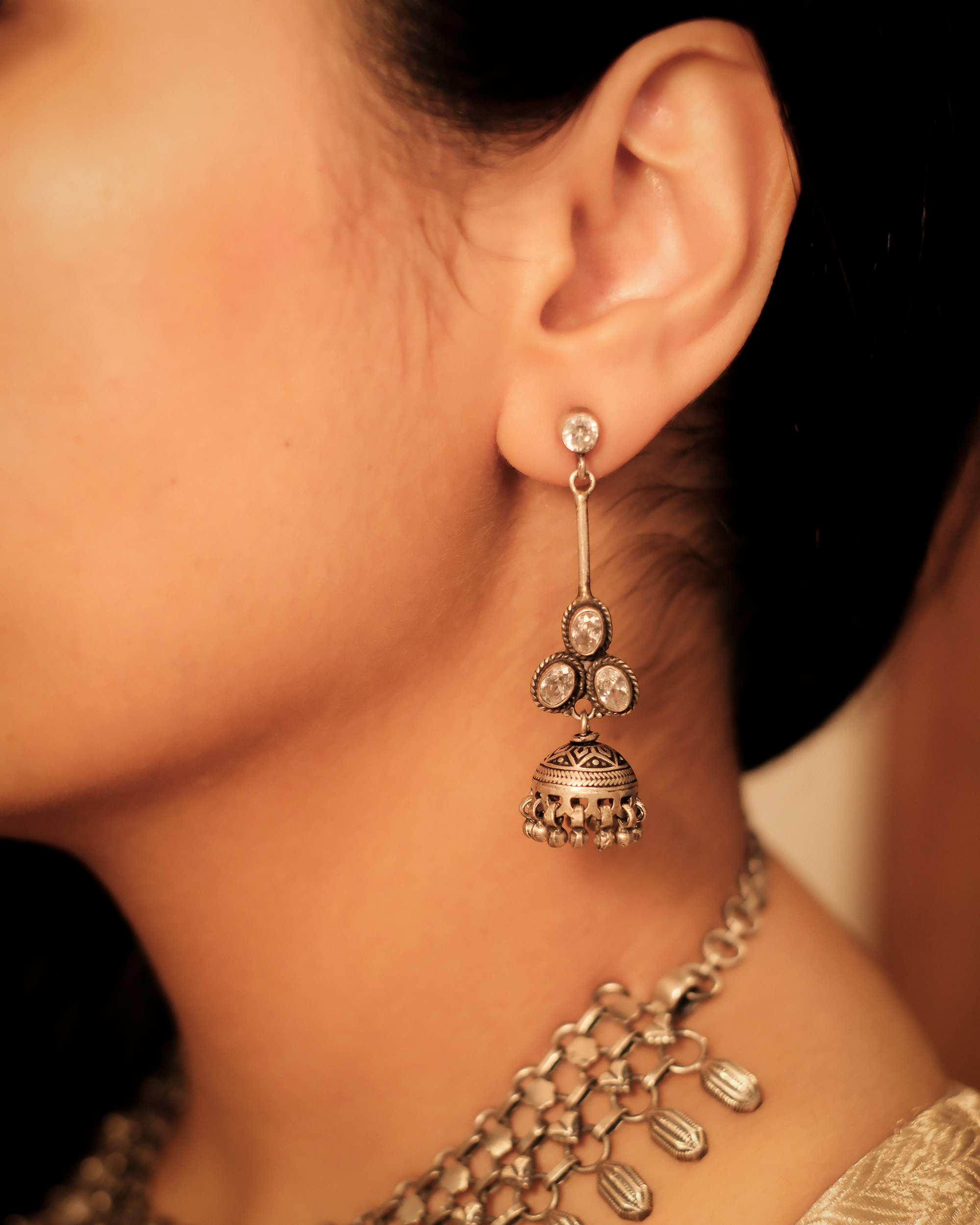 Long Dangle Jhumkas