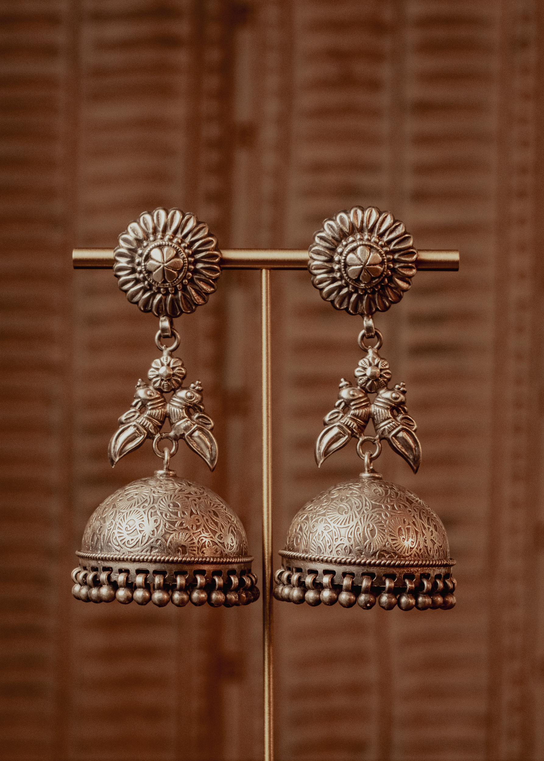Mayura Jhumkas